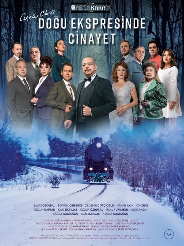 Doğu Ekspresinde Cinayet etkinlik afişi, Bursa