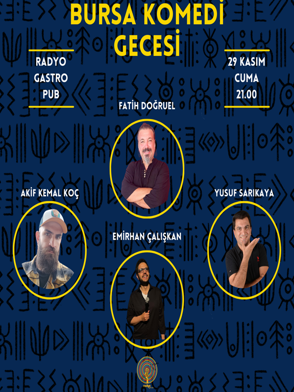 Bursa Stand-Up Gecesi